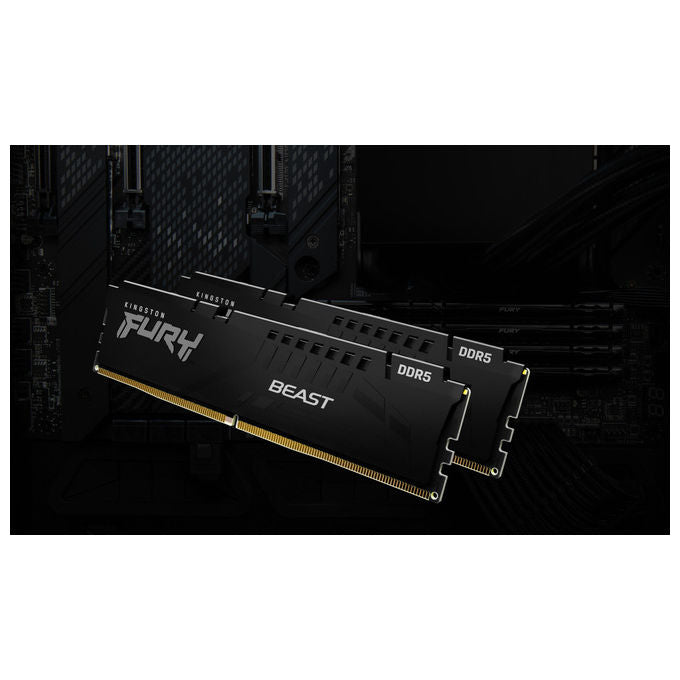 Kingston Technology, FURY Beast, 16GB 6000MT-s DDR5 CL36, Memoria RAM DIMM, Black EXPO