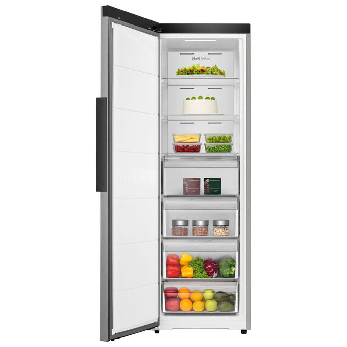 Hisense FT3K310SEIE Congelatore Verticale 312 L 185 cm Classe E 35 dB No Frost Wi-Fi colore Inox