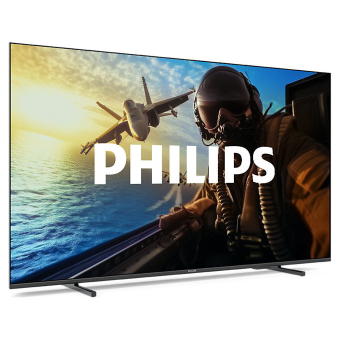 Philips 75PUS7000-12 Serie 7000 Smart TV 75'' 4K Ultra HD LED Titan OS Dolby Atmos HDR10+ Wi-Fi colore Nero