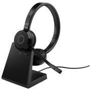 Jabra, Cuffie Evolve 65 TE, Archetto, USB-A, Bluetooth, Nero