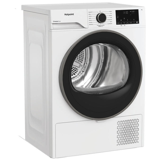 Hotpoint HPT83DBSIT Délica Asciugatrice Pompa di Calore 8 Kg Classe D EasyIron PetHair Care 64 dB (85x60x55 cm) colore Bianco