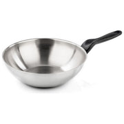 Barazzoni Saltapasta-Wok Le Inoxidabili, 28cm, Acciaio Inox, Made in Italy