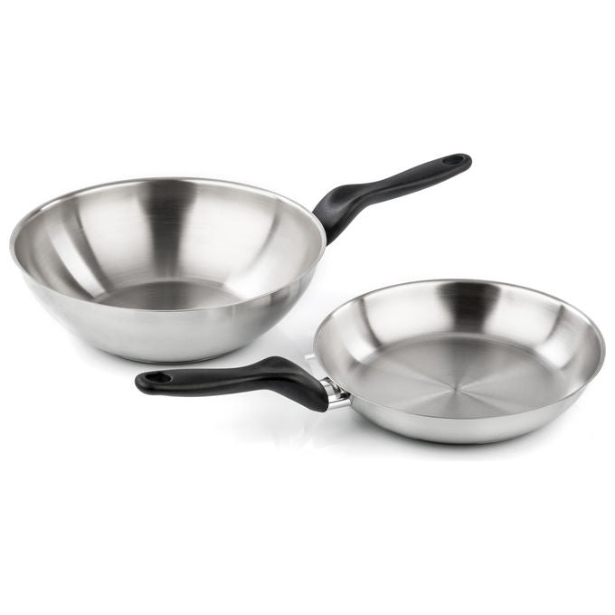 Barazzoni, Padella in Acciaio Inox 28 cm, Le Inoxidabili, Made in Italy