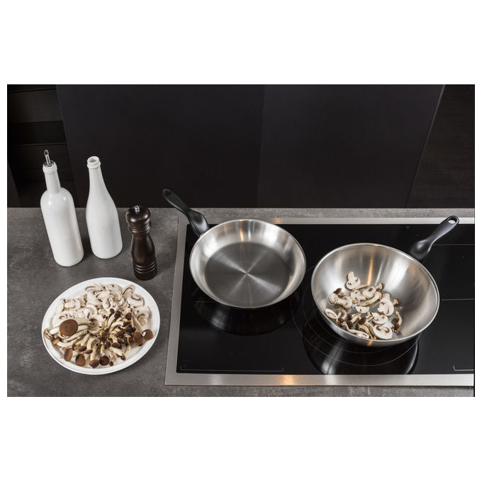 Barazzoni, Padella in Acciaio Inox 28 cm, Le Inoxidabili, Made in Italy