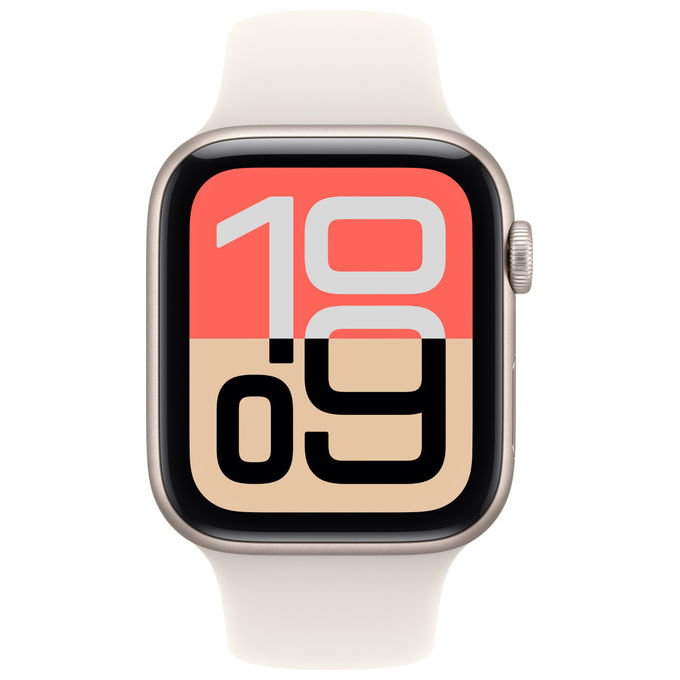 Apple Watch SE 3 GPS 44mm Cassa in Alluminio Galassia Sport Band Galassia