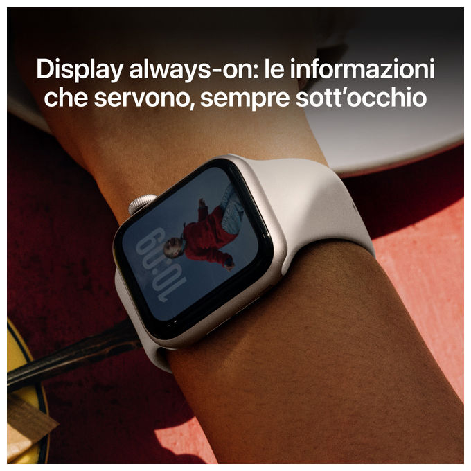 Apple Watch SE 3 GPS 44mm Cassa in Alluminio Galassia Sport Band Galassia