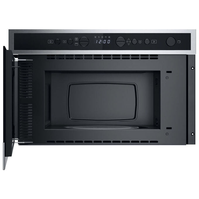 Whirlpool, Microonde con Grill, Inox, Display Digitale, Funzione Crisp, 22 Litri