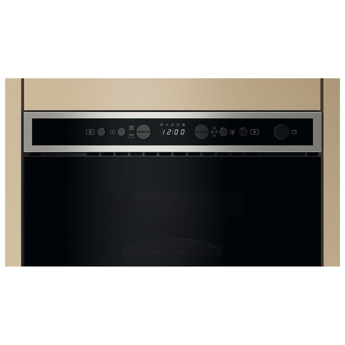 Whirlpool, Microonde con Grill, Inox, Display Digitale, Funzione Crisp, 22 Litri