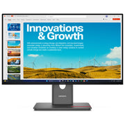Lenovo ThinkVision P24QD-40, Monitor LED 23.8'', Quad HD, Nero