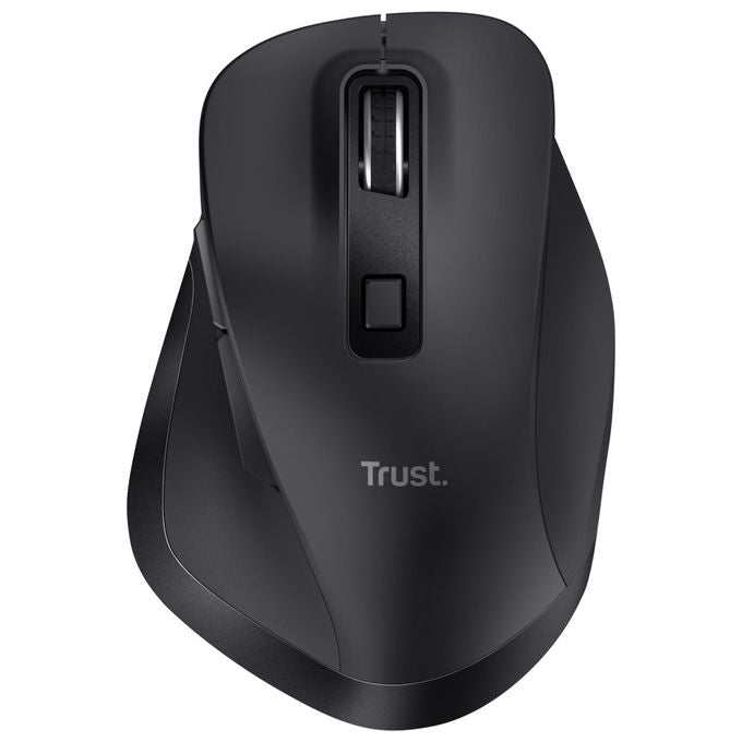 Trust Fyda Mouse Wireless Bluetooth Ergonomico 2400 DPI Nero