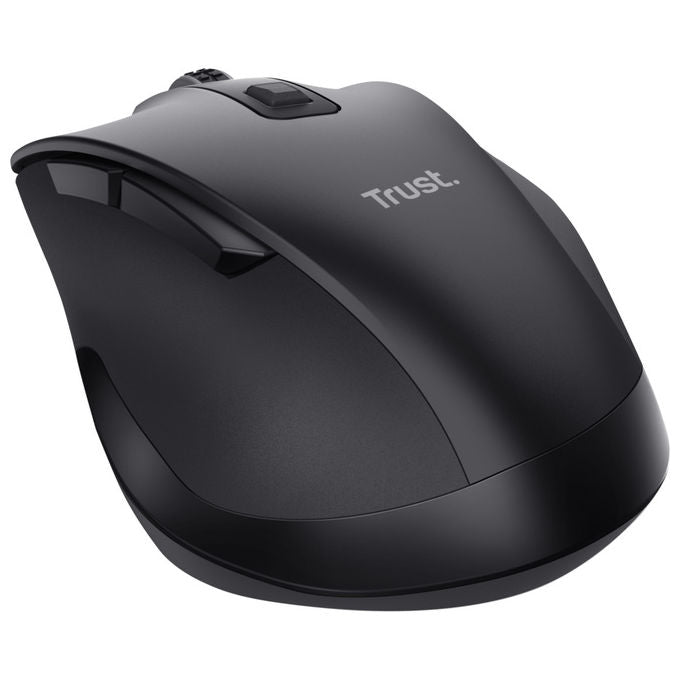 Trust Fyda Mouse Wireless Bluetooth Ergonomico 2400 DPI Nero