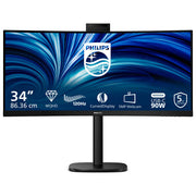 Philips, Monitor PC 34B2U3600CH, 34 Pollici Wide Quad HD, Curvo, Nero