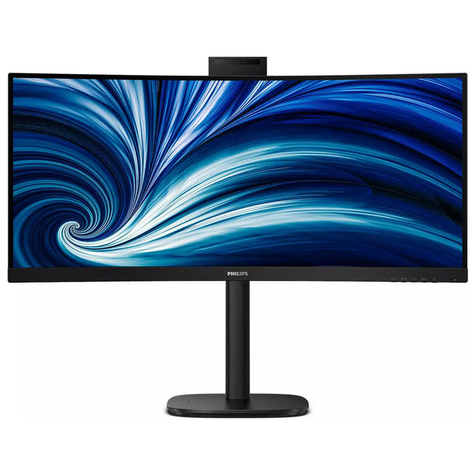 Philips, Monitor PC 34B2U3600CH, 34 Pollici Wide Quad HD, Curvo, Nero