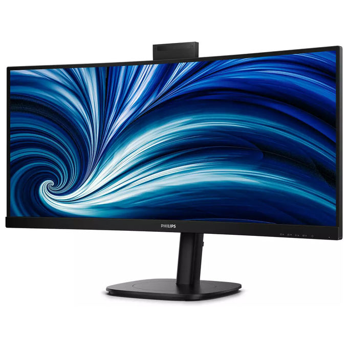 Philips, Monitor PC 34B2U3600CH, 34 Pollici Wide Quad HD, Curvo, Nero