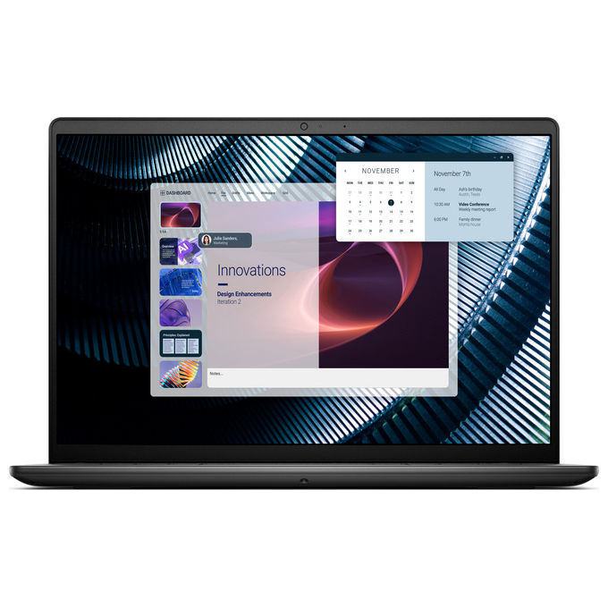 Dell PV14250 Notebook Intel Core 7 16GB RAM 512GB SSD 14 pollici colore Nero