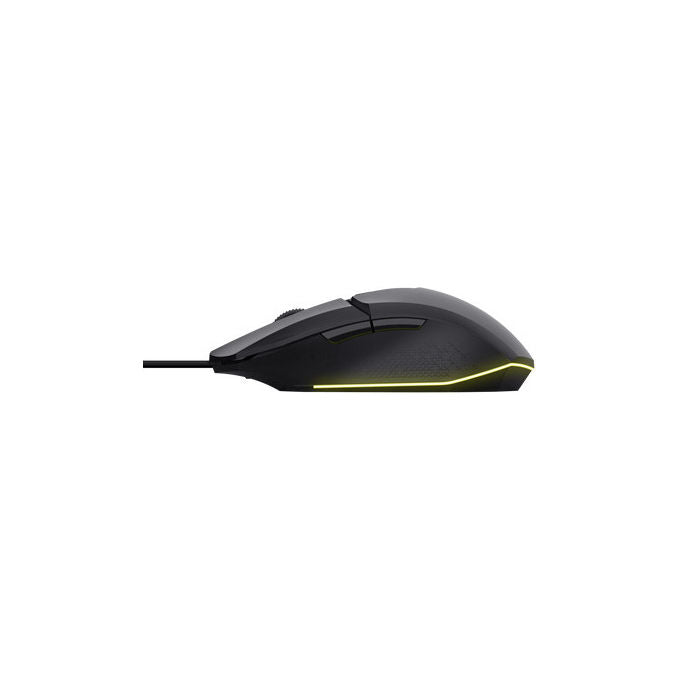Trust GXT 798 Kit Gaming 2-in-1 Tastiera Meccanica TKL QWERTY RGB e Mouse Ottico 6400 DPI Cablato USB colore Nero
