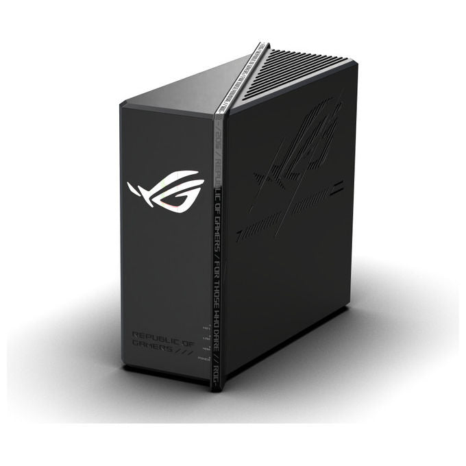 ASUS Router Gaming ROG Strix GS-BE18000 Tri-Band WiFi 7 Ethernet 2.5 Gigabit Nero