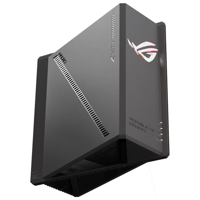 ASUS Router Gaming ROG Strix GS-BE18000 Tri-Band WiFi 7 Ethernet 2.5 Gigabit Nero