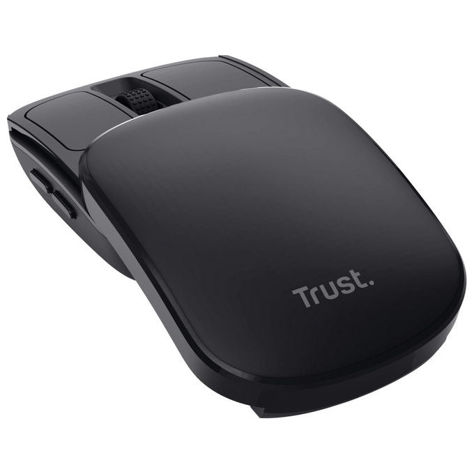 Trust Mouse Wireless Zylo Pocket Ambidestro 2400 DPI Nero