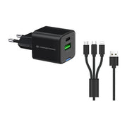 Nilox Caricatore Laptop GaN 65W Type-C, Nero