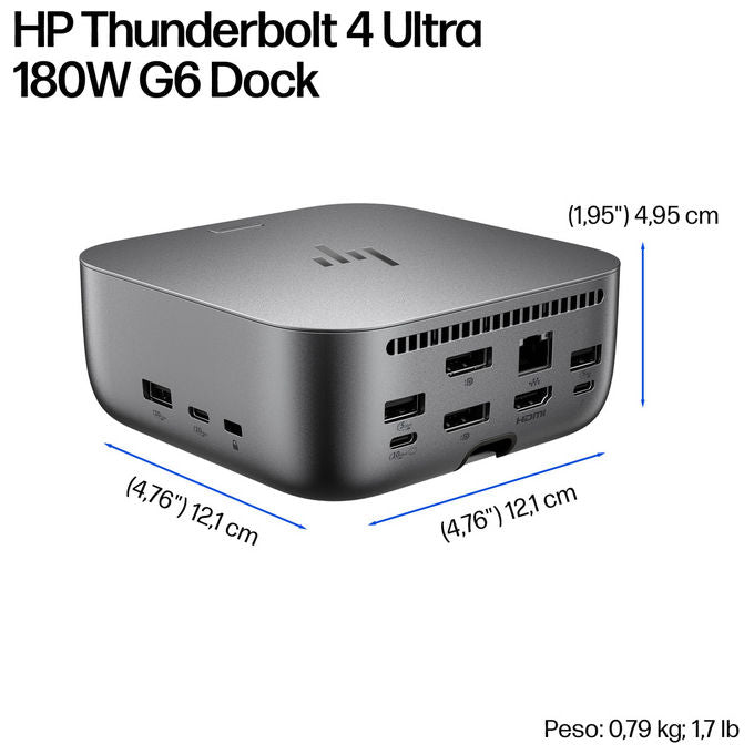 HP Dock Thunderbolt 4 Ultra G6, 180W