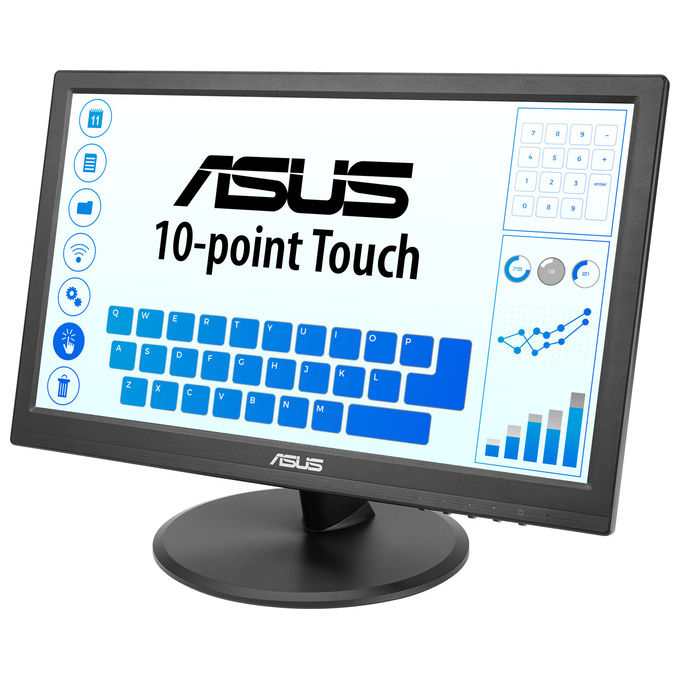 ASUS Touch VT169HE Monitor PC 15.6'' Full HD LED Touchscreen Nero