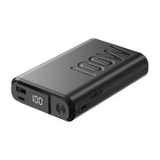 Celly PBUP100W20000 Powerbank 100W 20000 mAh 2 USB-C 1 USB-A Display LED colore Nero