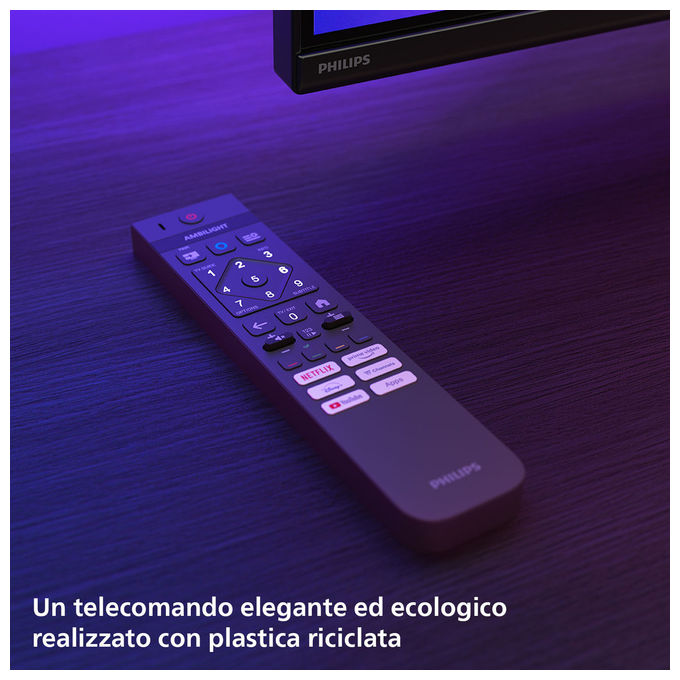 Philips TV OLED 65OLED770 4K UHD 65 Pollici Ambilight Smart TV