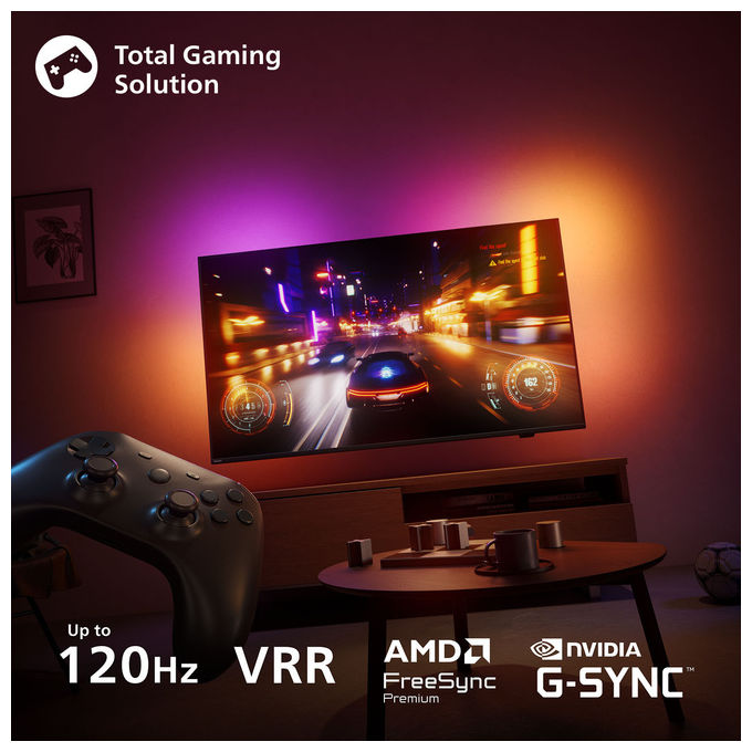 Philips TV OLED 65OLED770 4K UHD 65 Pollici Ambilight Smart TV