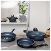 Barazzoni Kéramos Padella, 24 cm, In Alluminio Con Rivestimento In Ceramica