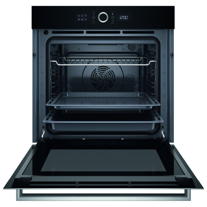 Hotpoint, Forno Elettrico Incasso, 73 L, Nero Acciaio Inox, HAOI5S8HM0XA