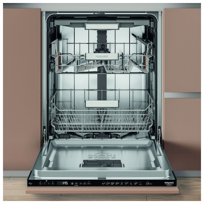 Hotpoint HA7IA15B2M6LS0 Lavastoviglie da Incasso 15 coperti Classe A 42 dB 10 programmi (82x60x55 cm) colore Nero