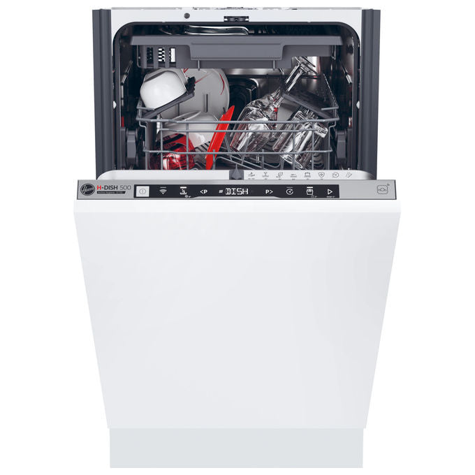 Hoover HI1C5SB1FS H-DISH 500 Lavastoviglie a Scomparsa Totale 11 coperti Classe C 45 dB Wi-Fi (82x45x58 cm)