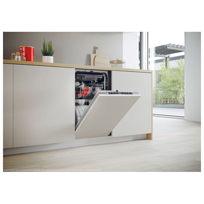 Hoover HI1C5SB1FS H-DISH 500 Lavastoviglie a Scomparsa Totale 11 coperti Classe C 45 dB Wi-Fi (82x45x58 cm)