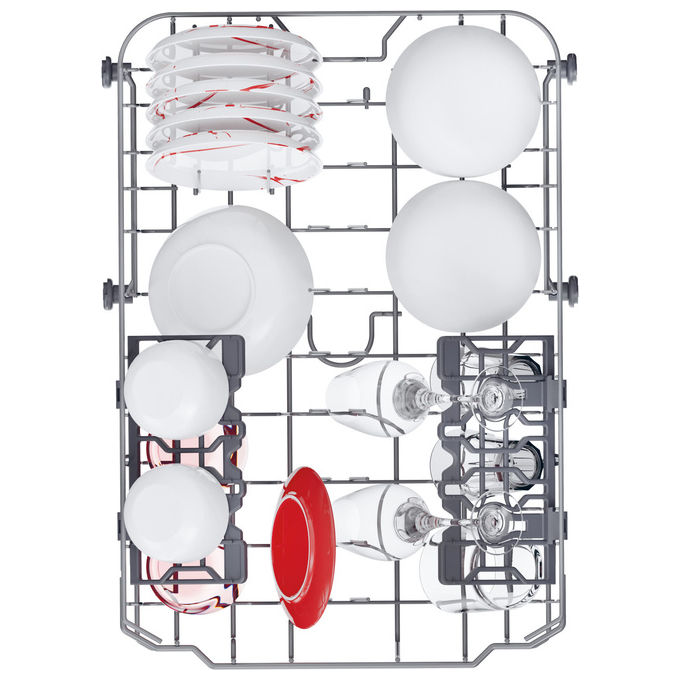 Hoover HI1C5SB1FS H-DISH 500 Lavastoviglie a Scomparsa Totale 11 coperti Classe C 45 dB Wi-Fi (82x45x58 cm)