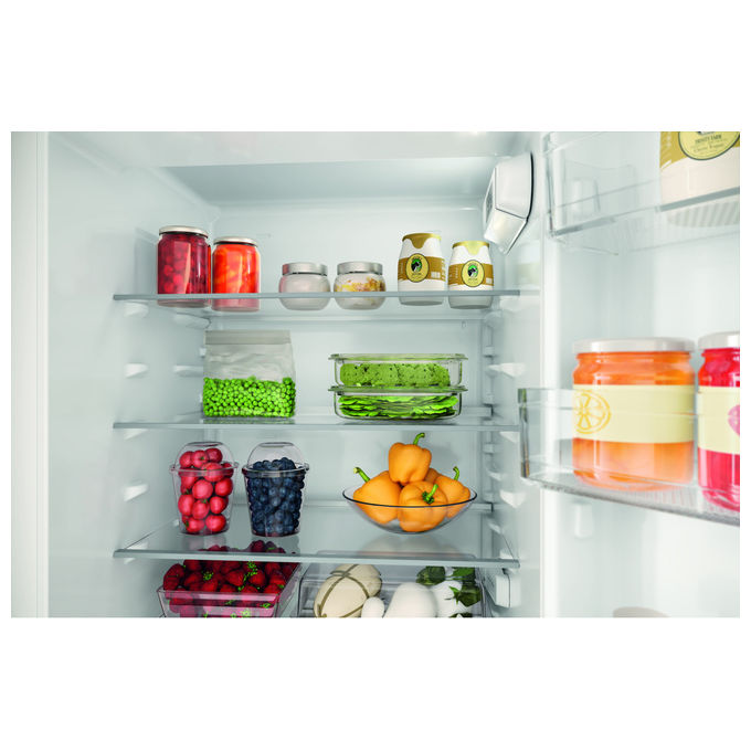 Hotpoint HAC18D041A1 Frigorifero Combinato da Incasso Capacita 273 L Statico Bianco (177x54 cm) colore Bianco
