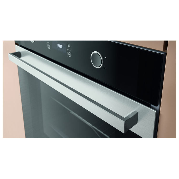 Hotpoint Ariston HAOI78PU0SXA, Forno Elettrico Multifunzione da Incasso, 73 L, Nero Acciaio
