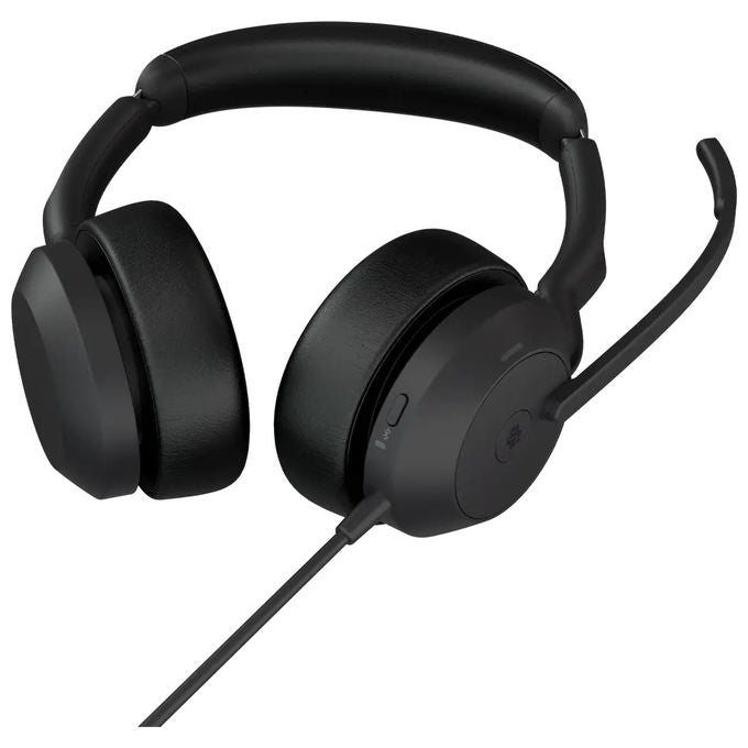 Jabra Auricolare Cablato Evolve2 50 USB Type-C e Type-A Nero