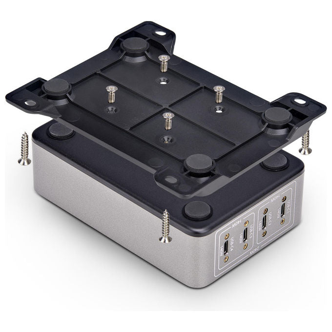 StarTech.com, Caricatore USB-C, 4 Porte, 240W, Porta Singola 140W EPR, PD 3.1, Grigio