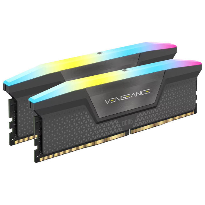 Corsair, Memoria RAM DDR5 6000, 64GB (2x32GB), CL40, Grigio
