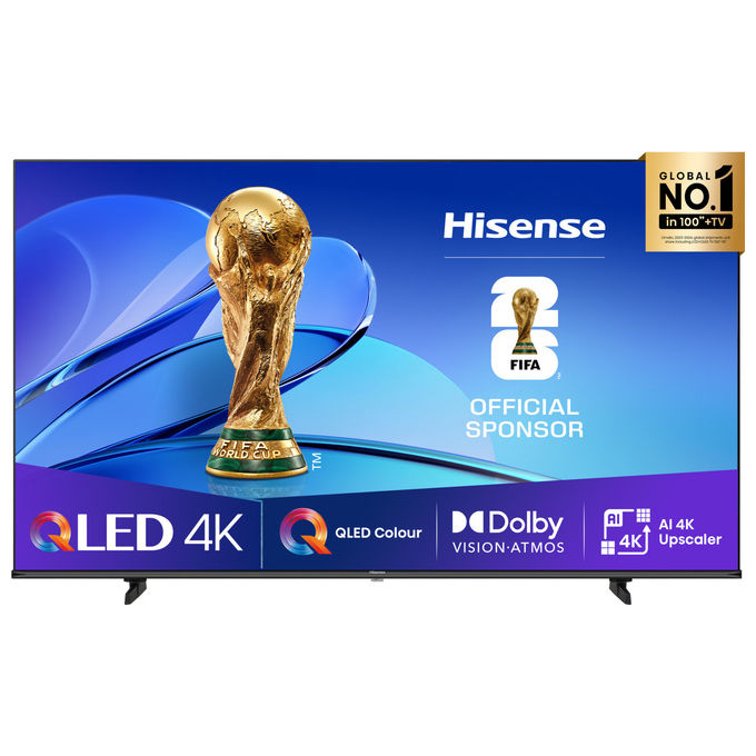 Hisense TV QLED 75E7Q PRO 75 Pollici 4K Ultra HD Smart TV Wi-Fi Nero