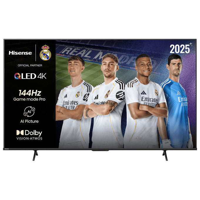 Hisense TV QLED 75E7Q PRO 75 Pollici 4K Ultra HD Smart TV Wi-Fi Nero