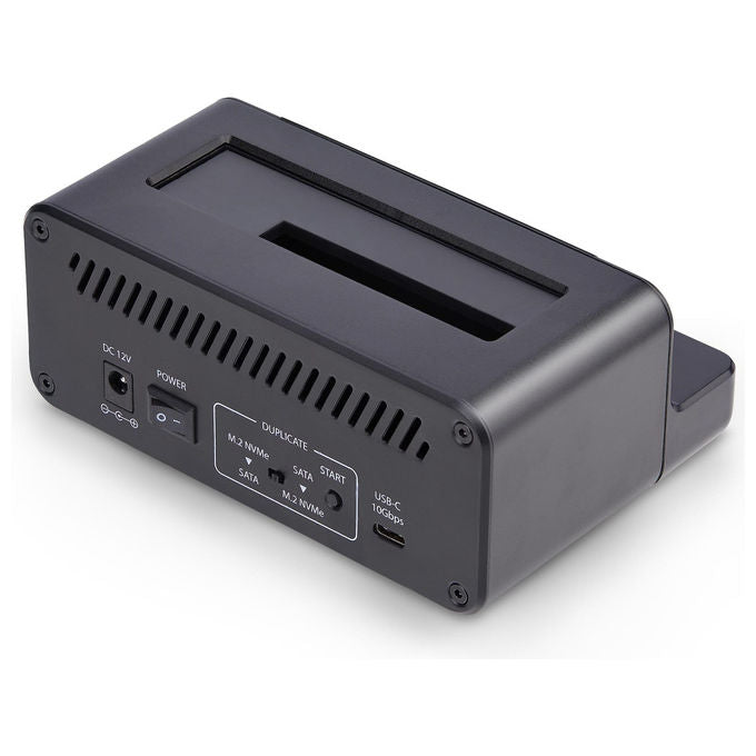 StarTech.com, Duplicatore SSD, M.2 NVMe a 2.5-3.5 SATA, Clonatore Autonomo, Bidirezionale, Doppio Slot