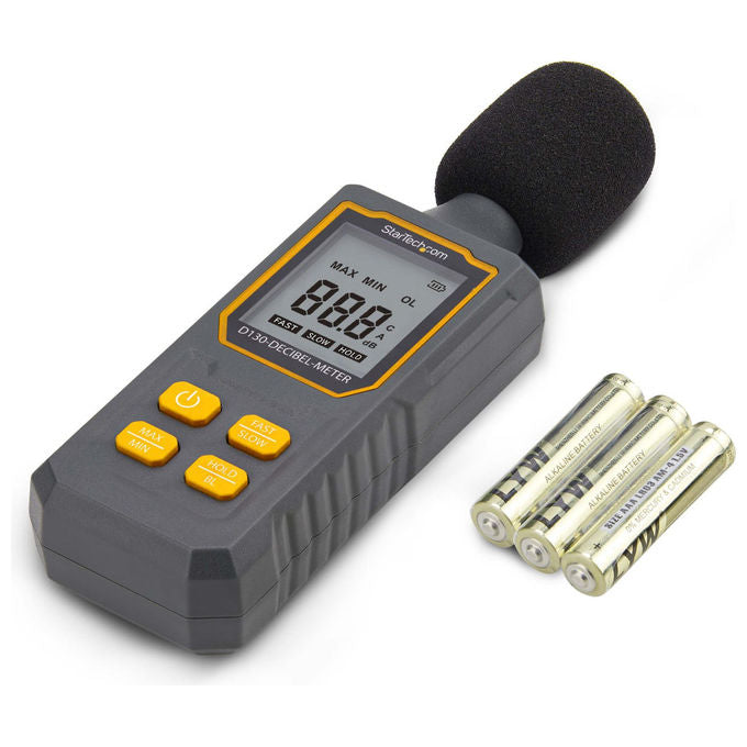 StarTech.com Fonometro Digitale Portatile Misuratore Rumore LCD 30-130dBA Sale Server-Uffici