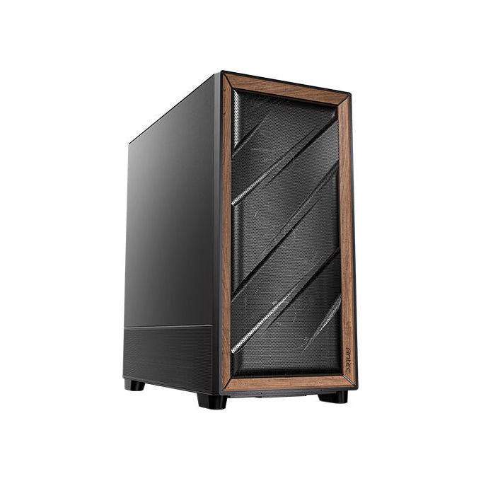 Antec, Case Midi Tower, Nero Legno, FLUX SE