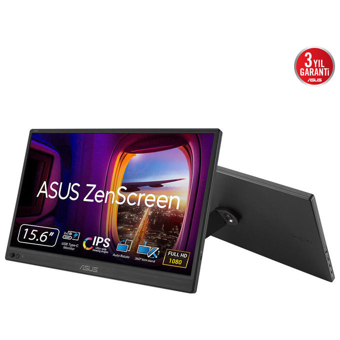 ASUS ZenScreen MB169CK Monitor Portatile 15.6 Pollici Full HD Display IPS Nero