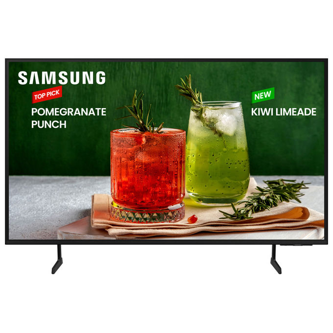 Samsung, Pannello Segnaletica Digitale BE65D-H, 65 Pollici, 4K Ultra HD, Wi-Fi, Nero