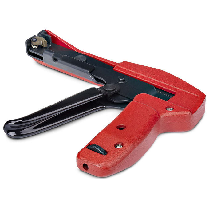StarTech.com Pistola per Fascette Nylon Strumento per Installazione Pinza da 24 mm a 48 mm Rosso