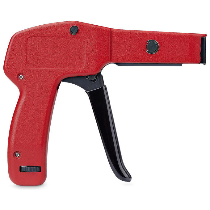 StarTech.com Pistola per Fascette Nylon Strumento per Installazione Pinza da 24 mm a 48 mm Rosso
