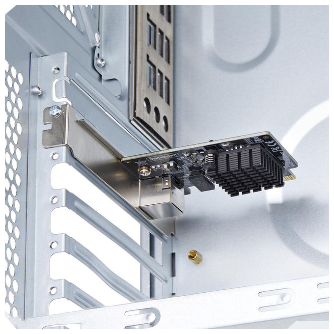 StarTech.com, Scheda di Rete PCIe, Gigabit Ethernet, 5G, 1 Porta
